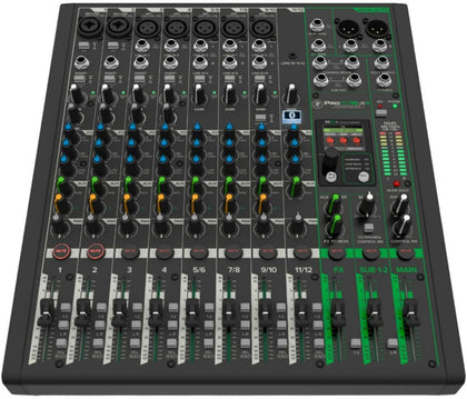ProFX12v3+ 12-Channel Professional Analog Mixer with USB, Onyx Mic Preamps, GigFX Effects Engine, and Bluetooth |
