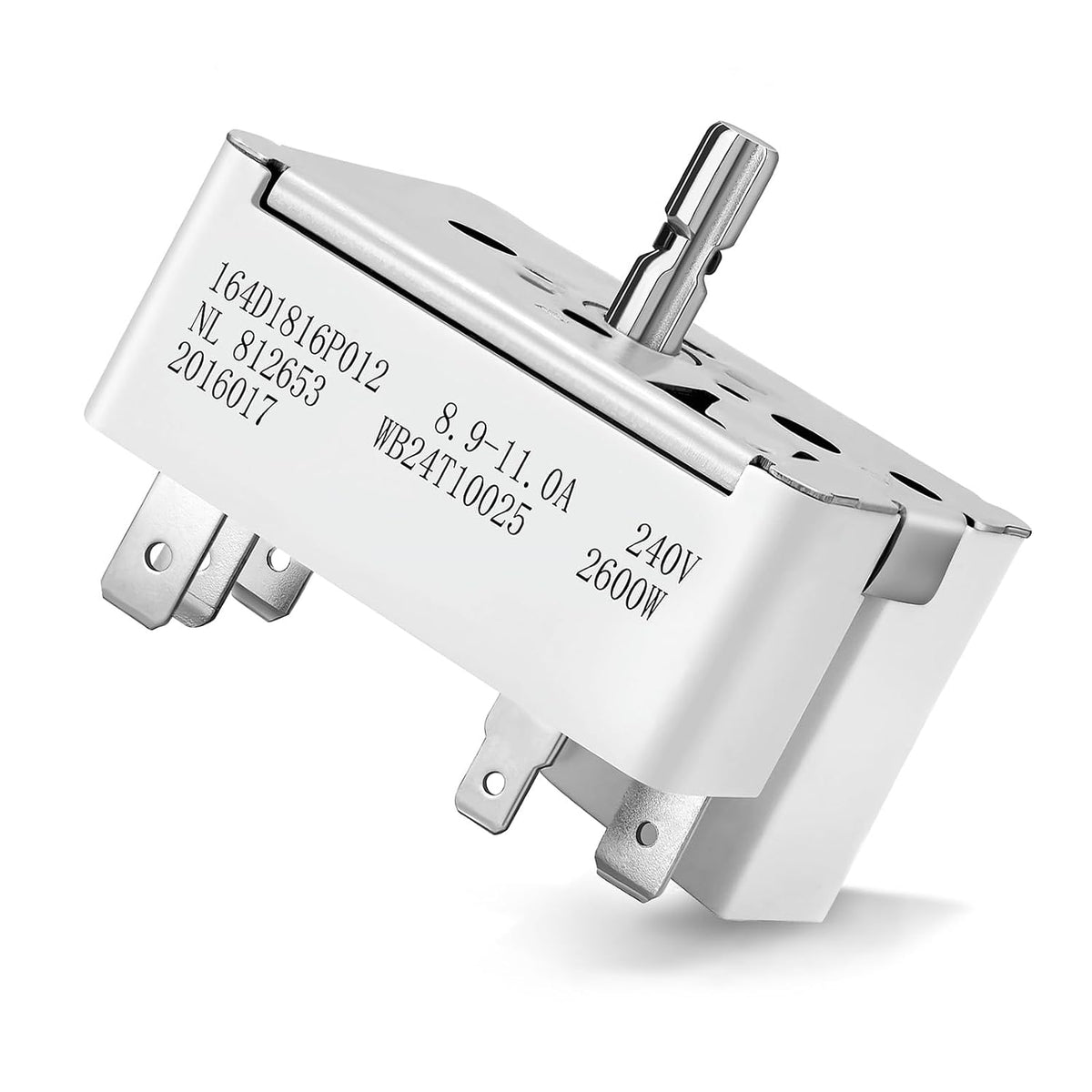 WB24T10025 Infinite Range Control Switch for GE 8" Electric Stove Burner