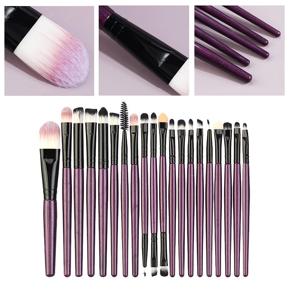 Makeup Brushes 20pcs Proffesional Cosmetics for Face Makeup Brush Set Powder Concealer Eyeshadow Eyebrow Lip Brush