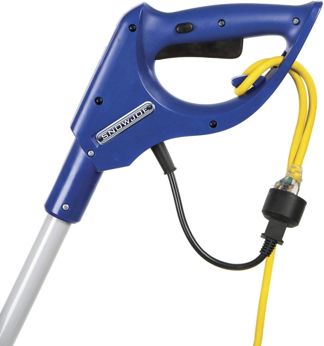 324E Electric Snow Shovel, 10A Motor, 2-Blade Paddle Auger, Adjustable Handle, 2W LED Light, Clears 14-Inch by 6-Inch