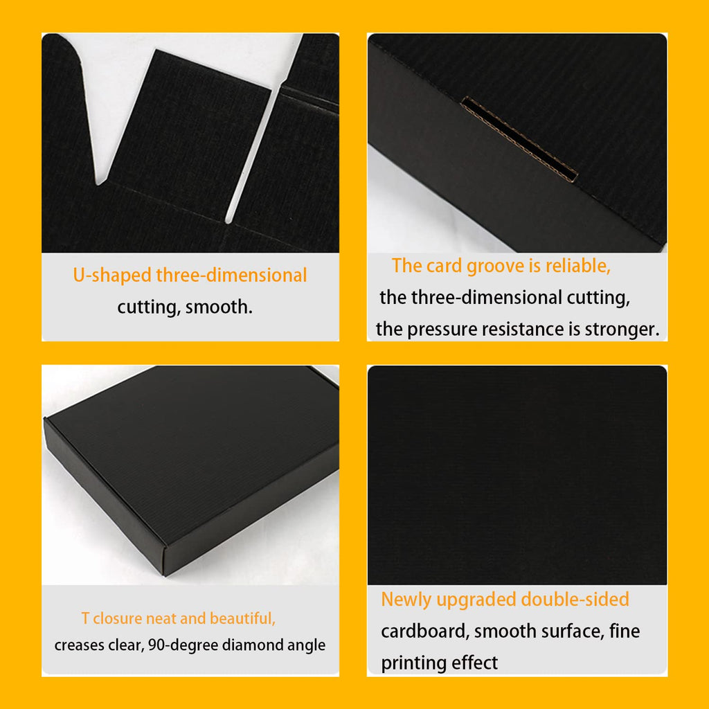 White Cardboard Boxes Shipping Packaging Boxs 20pcs Shipping Boxs Suitable E-Commerce Packaging Small L8xW5.5xH1.5 inch