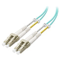 40Gb OM3 LC to LC Plenum Fiber Optic Cable, 164ft / 50m