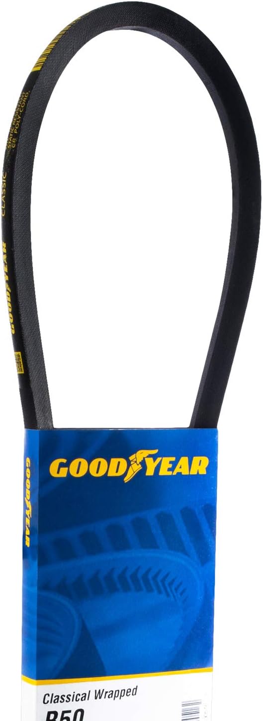 Goodyear Belts B46 /5L490 Classical Wrapped V-Belt, 49" Circumference
