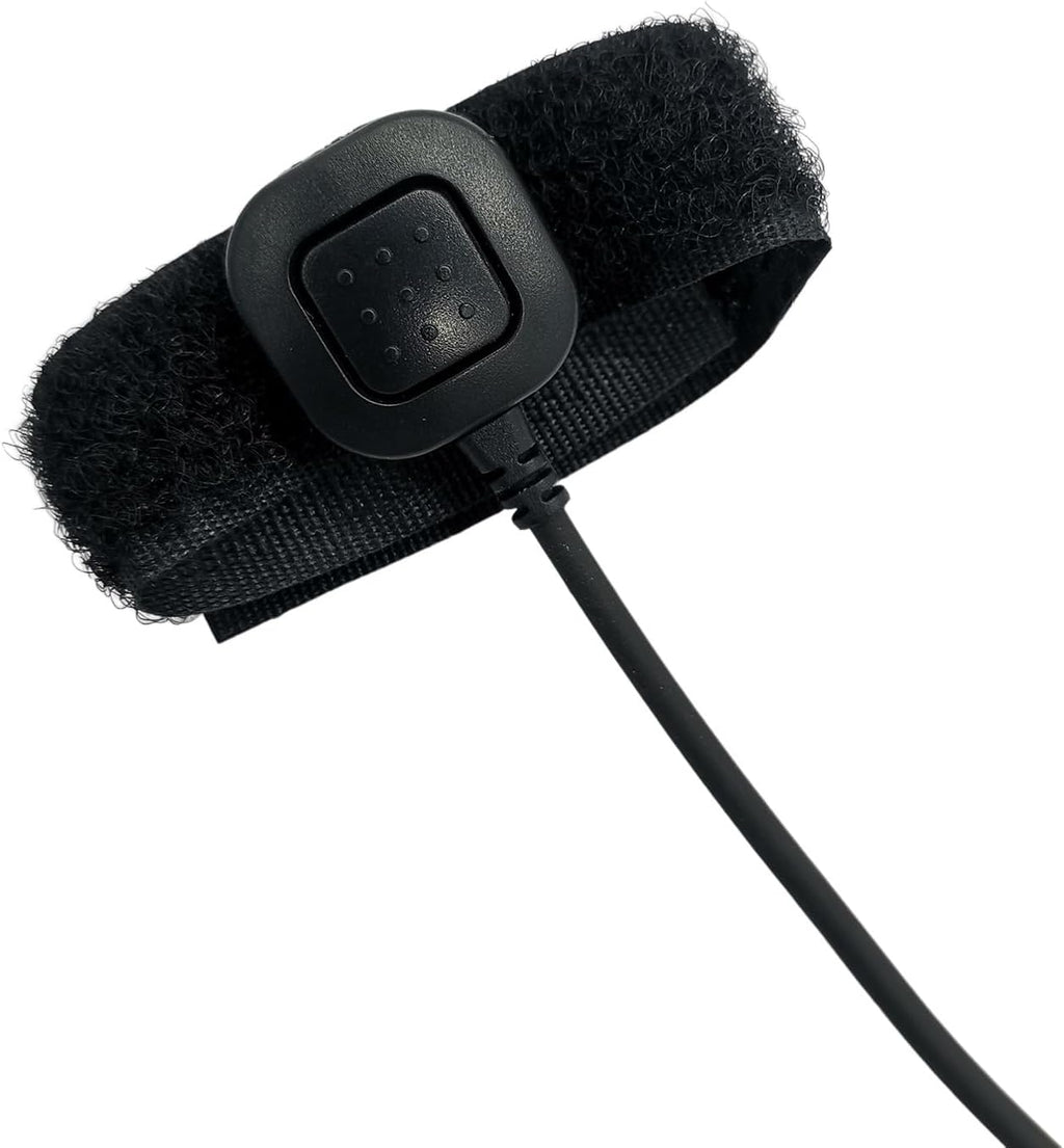 Throat Mic Headset Tactical Neck Bone Conduction Acoustic Earpiece for Motorola APX 6000 7000 8000 XPR7550E 6550E