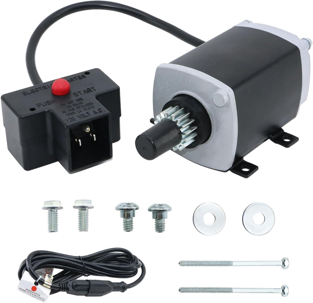 Tecumseh 37000 Starter New Replacement for Ariens Craftsman Snow Blower Starter Tecumseh LH OH OHSK OHM110 HMSK HM70 HMXL70, 120V 16 Teeth 72403600 33329 33329A 33329B 33329C 33329D 33329E 33329F 5898