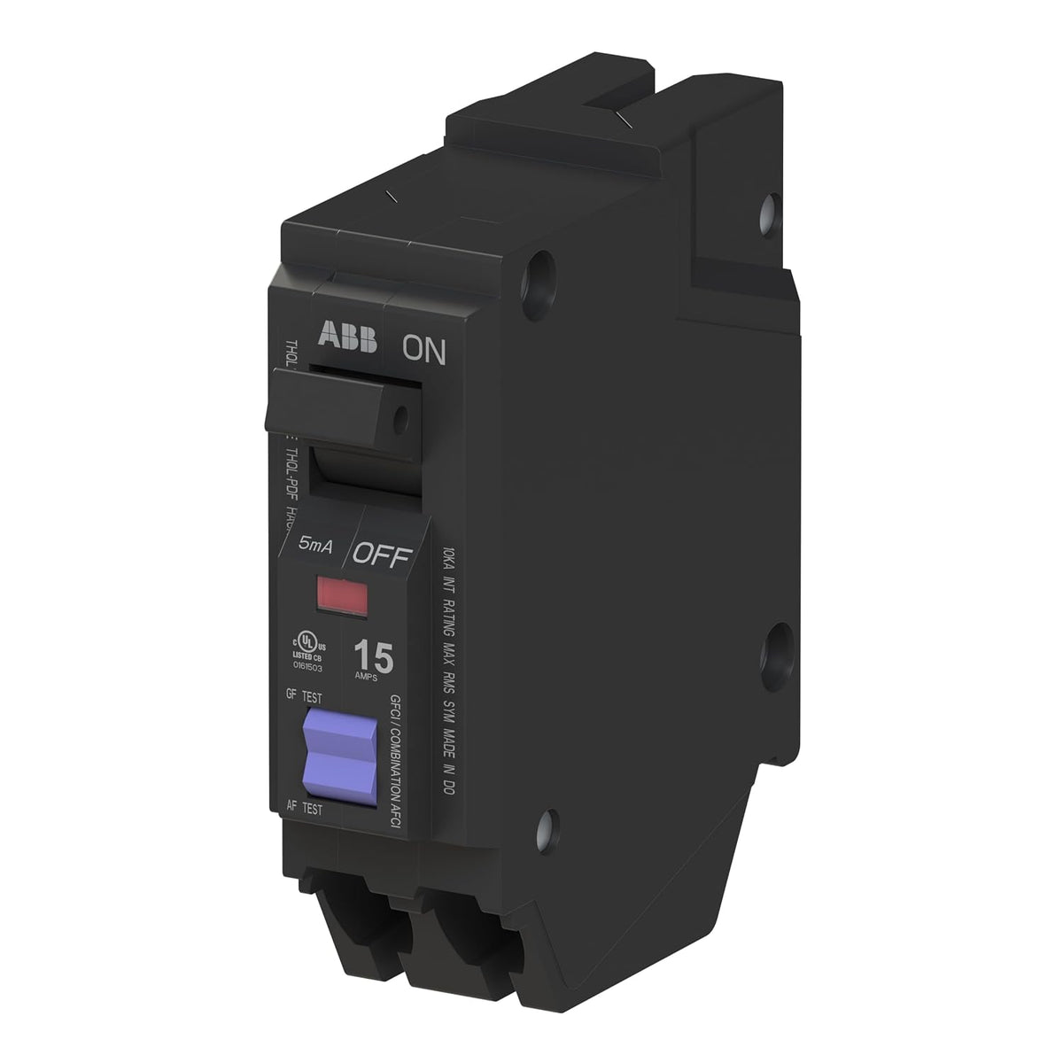 ABB Q-Line THQL1115PDF • Dual Function Circuit Breaker • 15 Amp • 1-Pole