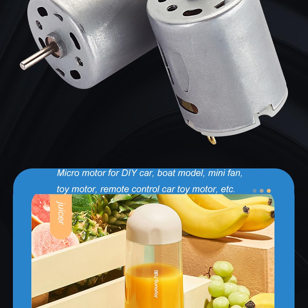 5000 RPM 6V High Torque Cylinder Magnetic Electric Mini DC Motor