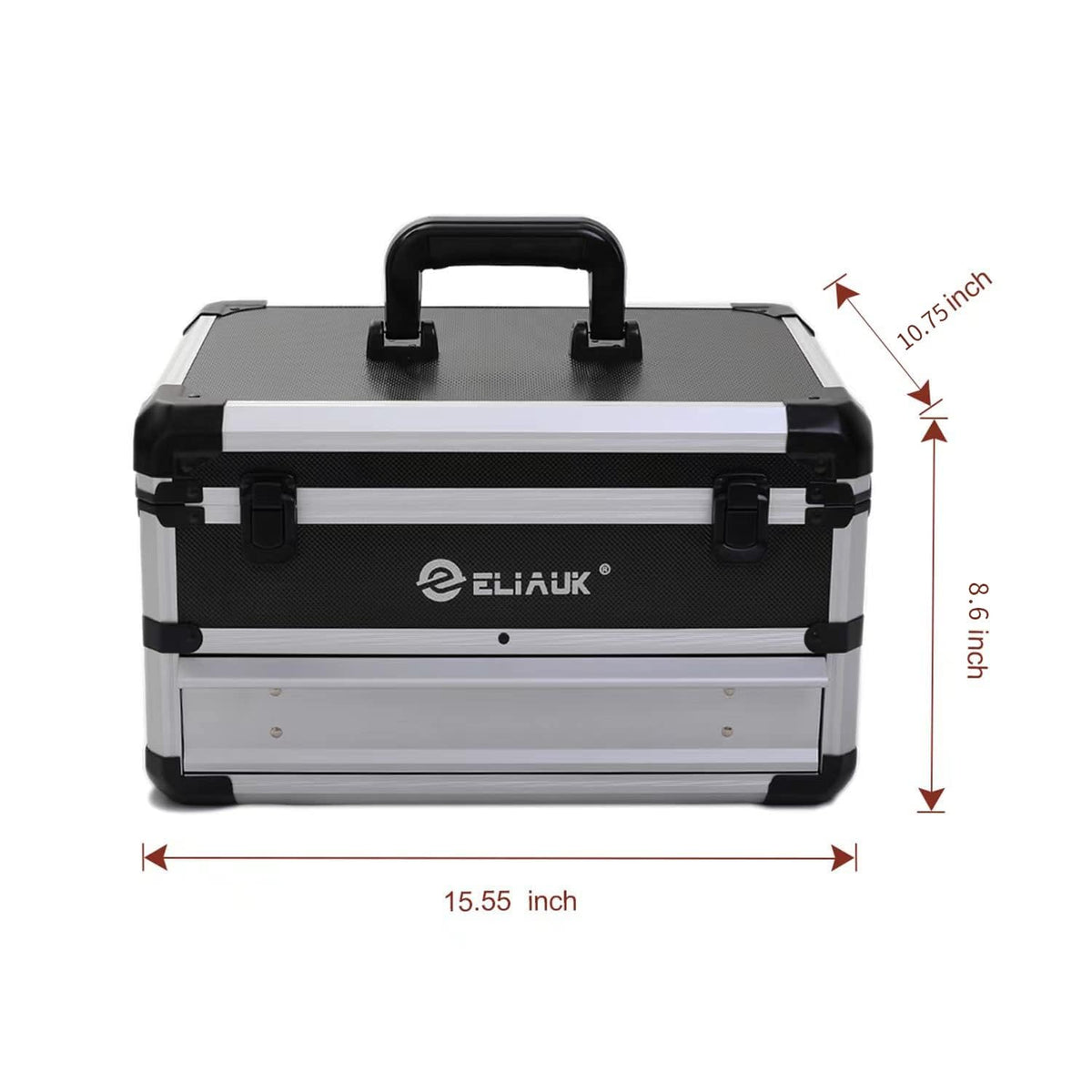 Tool Box Tool Organizer Storage Cabinet Carry Case Tool box with DrawersSilver