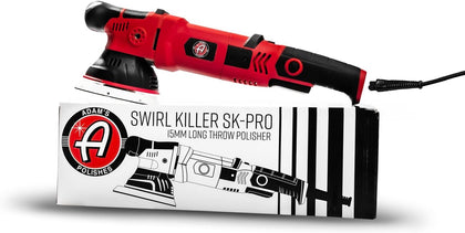 SK Pro 15mm Car Polisher - Professional Buffer Polisher For Car Detailing | Use W/Car Polish, Polishing Compound, or