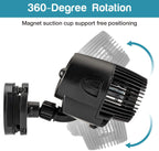 Wave Maker Pump, 2100GPH Aquarium Circulation Pump | 360 Degree Rotatable Submersible Powerhead Pump with Magnet