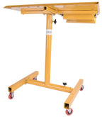 Rolling Work Table with Drawer 200 lb. Capacity Adjustable from 33 in