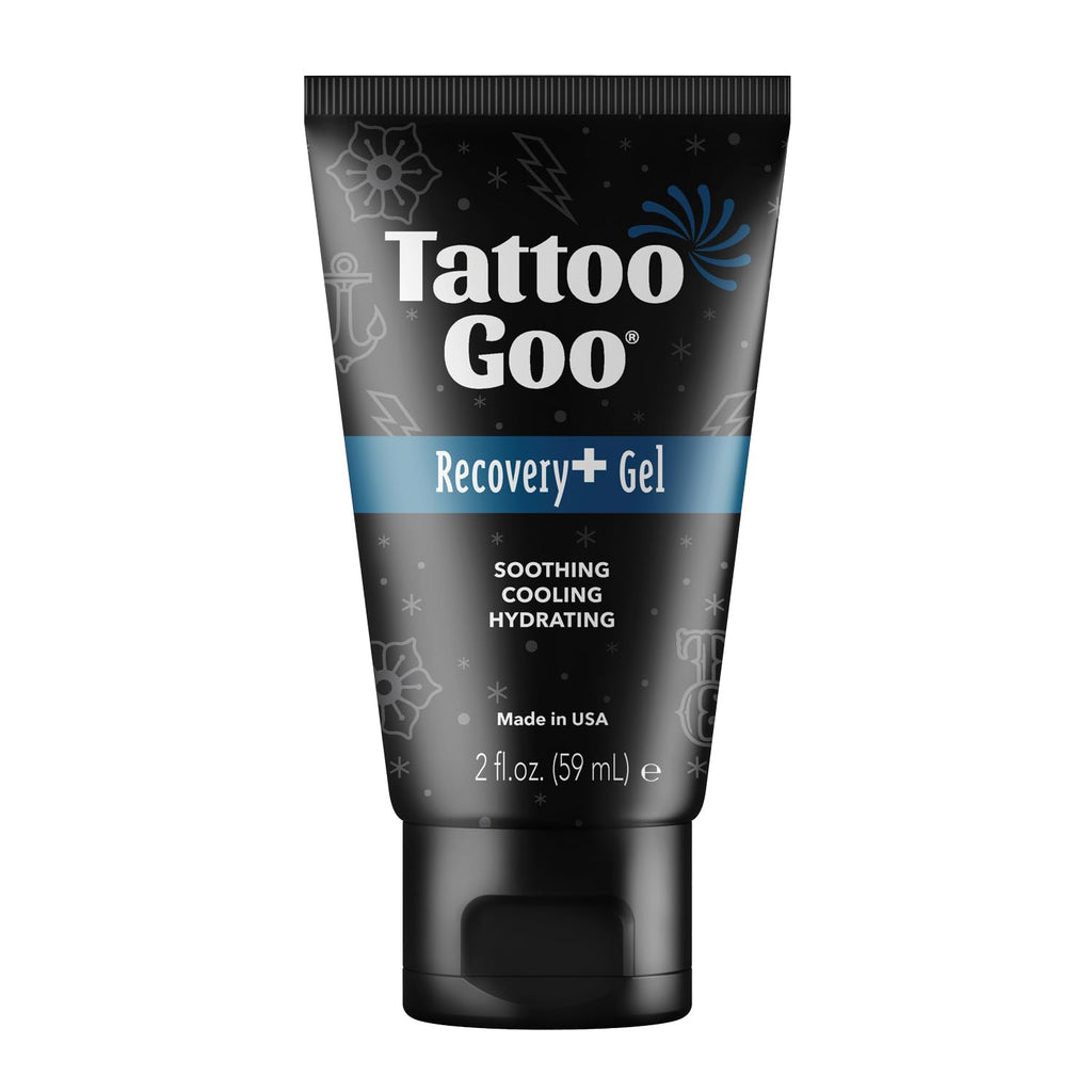 Recovery Gel for Tattoo Aftercare, 2 oz, Hydrates & Enhances Healing, Non-Greasy with Panthenol, Allantoin & Glycerin