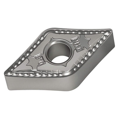 DNMG150408-NMT WS10 Carbide Tiger-Tec Negative Indexable Turning Insert, 1/32" Corner Radius, 1/2" IC, 3/16" Thick, 0.024" - 0.157" Depth of Cut (Pack of 10)