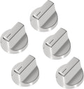 W11366438 Stove Knobs Compatible with Whirlpool Gas Cooktop Knobs - 5 Pack | WCG55US0HS00 WCG55US0HS05 WCG55US6HS00