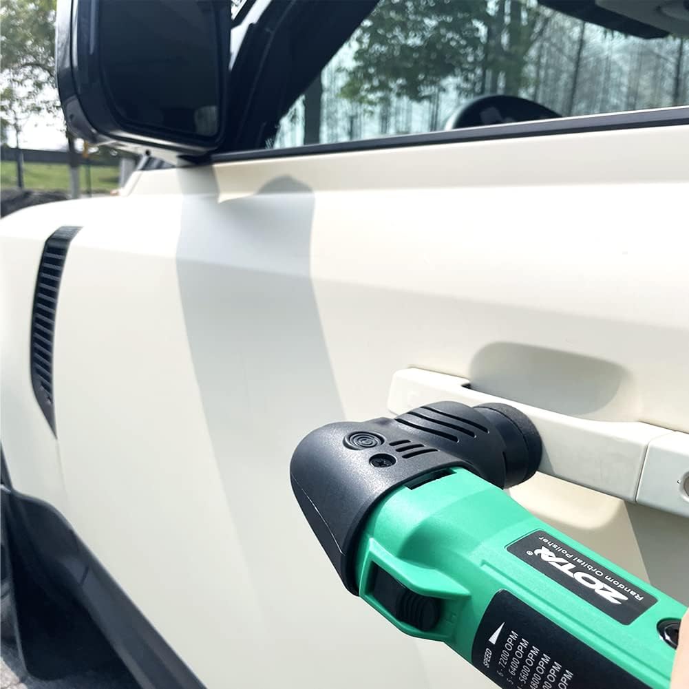 Mini Polisher, 2-inch/ 3inch Car Buffer Polisher with 8mm Random Orbital,Car Polishers and Buffers for Car