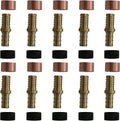 3/8 inch Pex x 3/8 inch PB (Polybutylene) Splicing Coupling with Ring, Repair Kit, Pex B, 10 Pieces