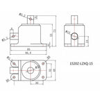 Right Angle Mechanical Transmission Device Gearbox(Steering Gearbox)