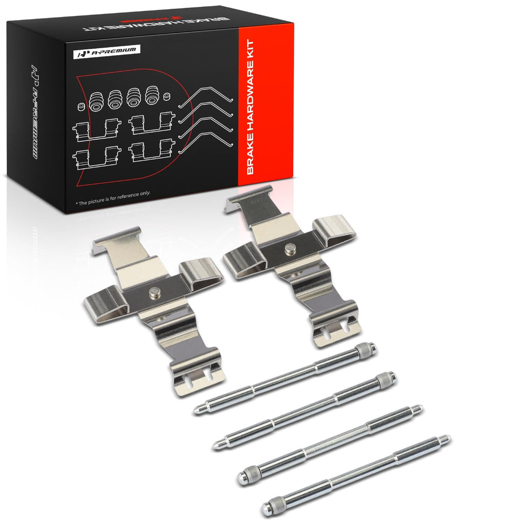A-Premium Front Disc Brake Hardware Kit Compatible with BMW Models