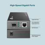 Omada Gigabit SFP to RJ45 Media Converter(MC220L)