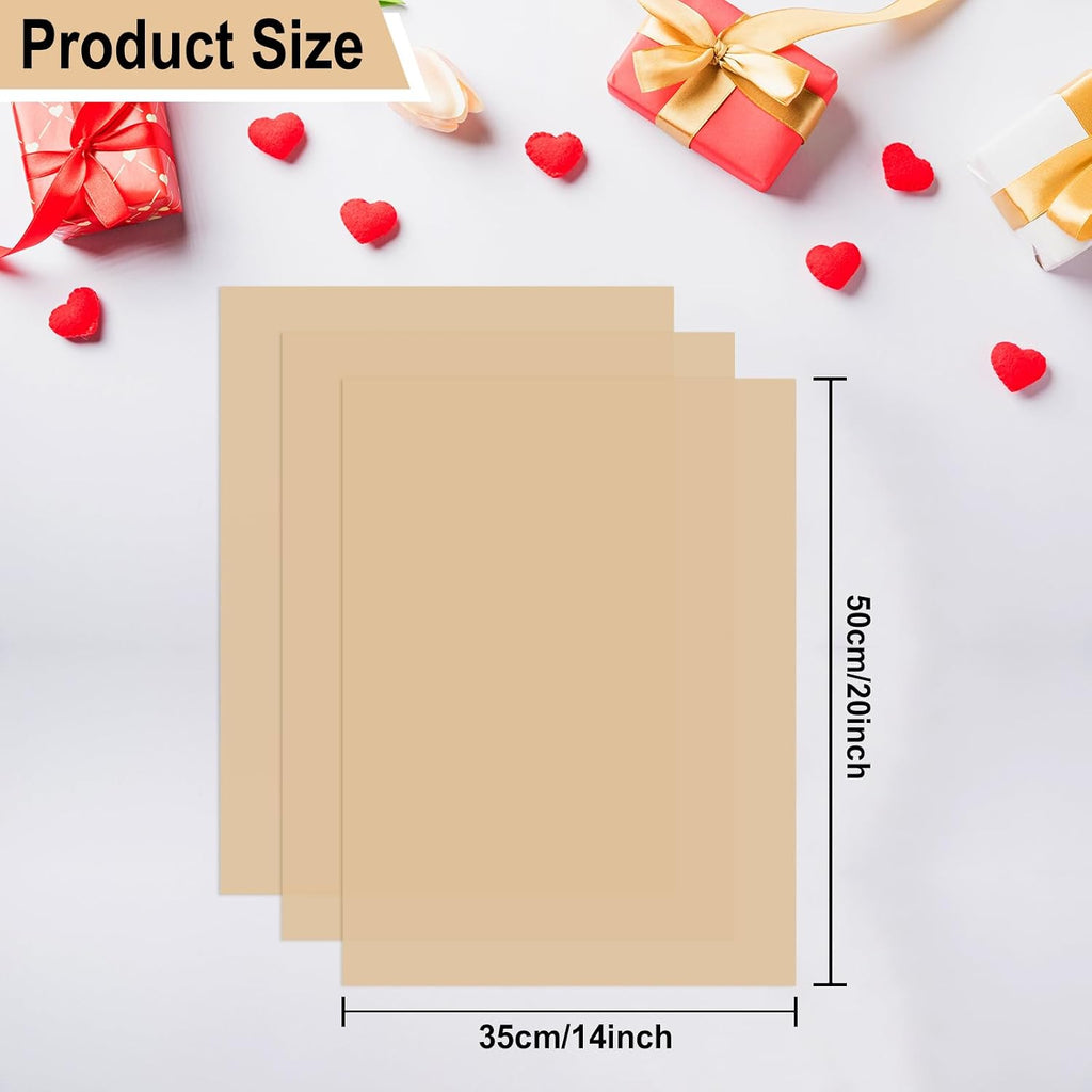 100 Sheets Kraft Wrapping Tissue Paper Gift Bag Decorative
