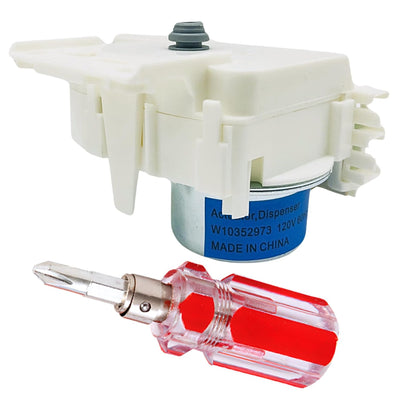 W10352973 OEM Washer Detergent Dispenser Actuator, Compatible with WPW10352973, W10283468, W10065190,W10163975,8183186, PS11753574,AP6020256, Washing Machine Dispenser Actuator, Dispenser Motor