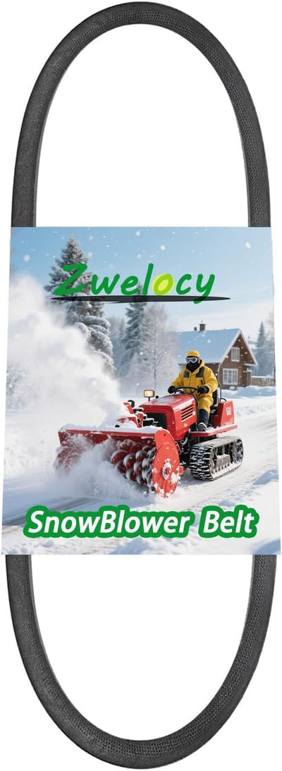 NEW 3/8" X 26.85" 954-04014 754-04014 Cogged Drive Belt for M&TD Yard Machines Troy-Bilt 265-245 Snowblower Thrower (1/Pack)