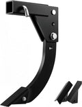 Hitch Mounted Trencher Fits 3 Point Hitch, Adjustable 16" Trenching Shank Plow, Heavy Duty Hitch Lawn Ripper for