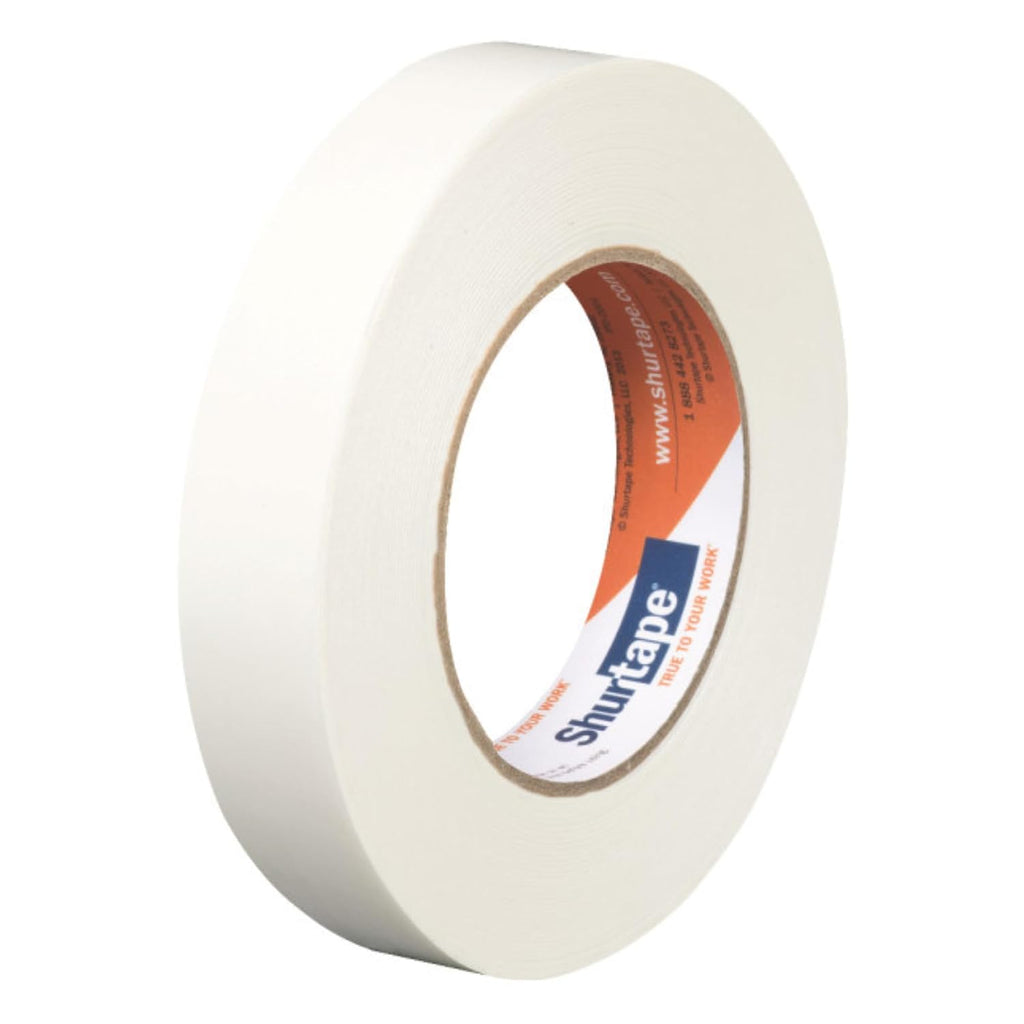 DT-200/WI1555 DT-200 Double-Sided Non-Woven Tissue Tape: 1-1/2" x 55 yd., White