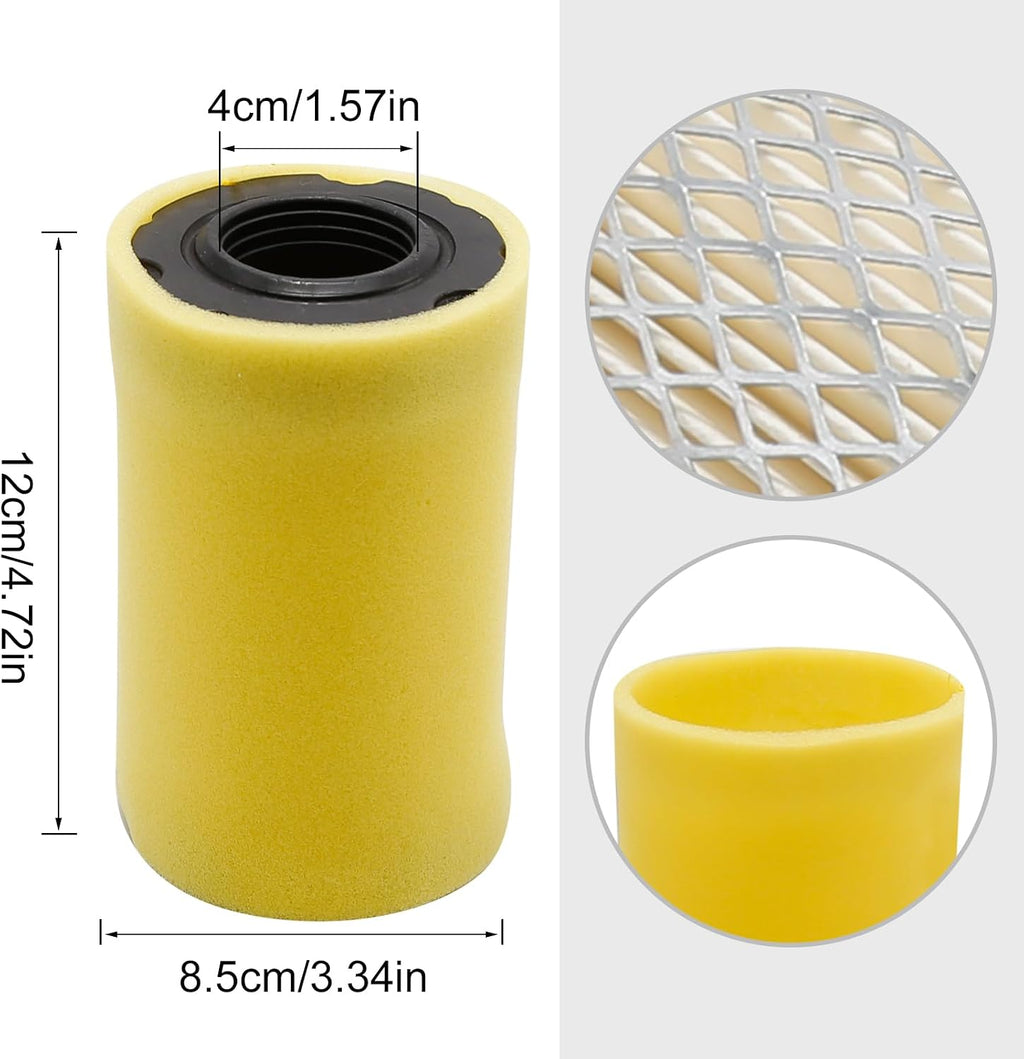 796031 Air Filter 492932 Oil Filter, Replacement for Brigs-Straton 591334 594201 492932 696854 John Deere D100 D110