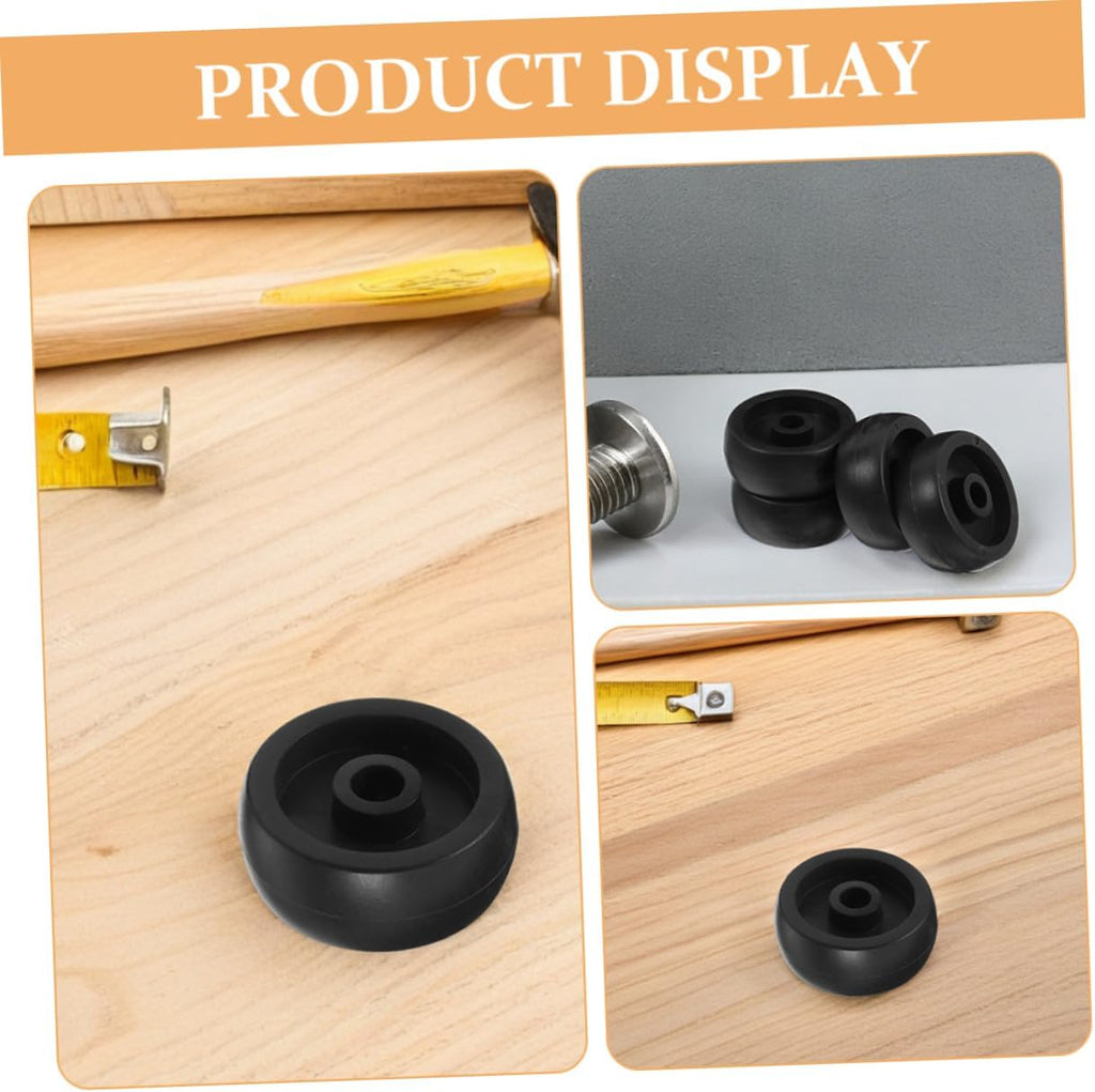 Universal Gym Roller Wheels 6-Pack Replacement Casters for Fitness Equipment Treadmills Exercise Bikes Rowing