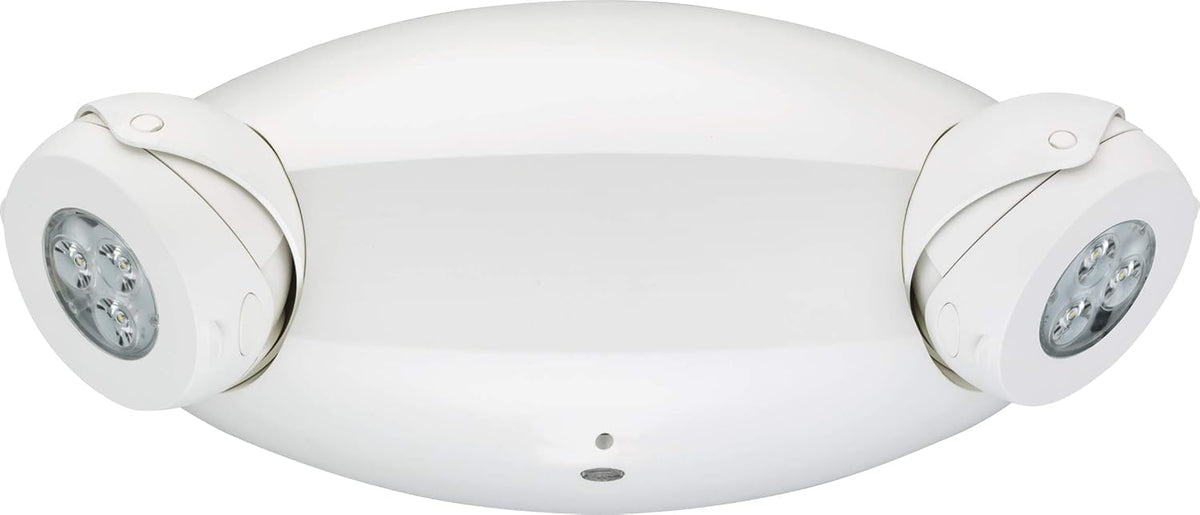 Lithonia Lighting Quantum LED Emergency Light, 2 Adjustable Heads, UVOLT