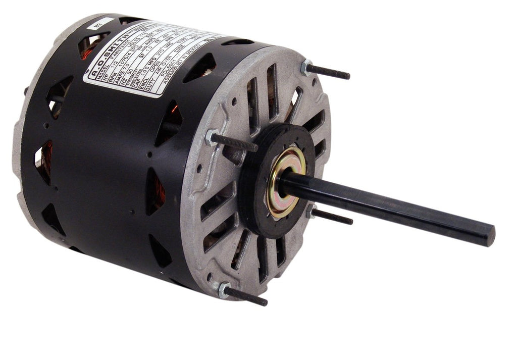 Motor, PSC, 1/2 HP, 1075 RPM, 115V, 48Y, Open