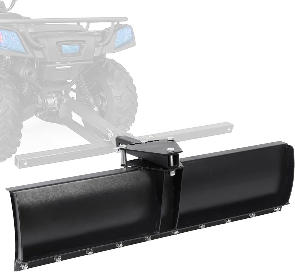 42" Scrape Blade Implement with 5 Adjustable Angles, 3-Point Tow Behind Grading Blade Attachment for ATV UTV Lawn