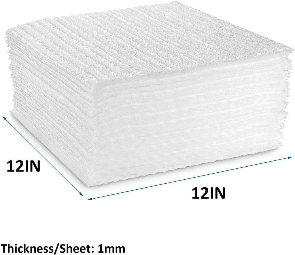 12 Inch Cushioning Foam Sheets 50pcs