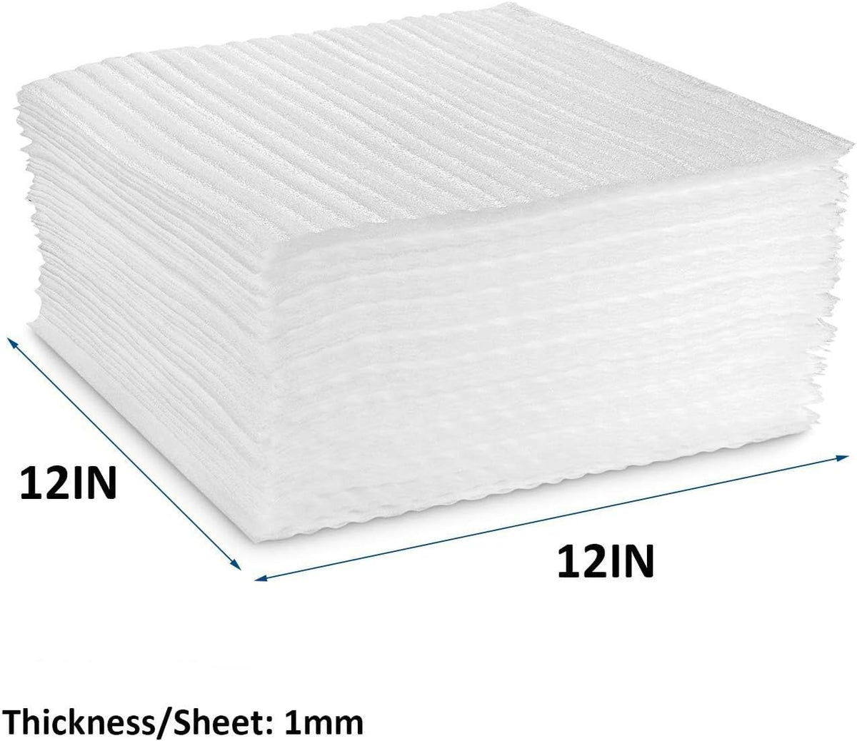 12 Inch Cushioning Foam Sheets 50pcs