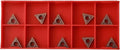 10Pcs TCMT110204 Carbide Turning Inserts for Stainless Steel