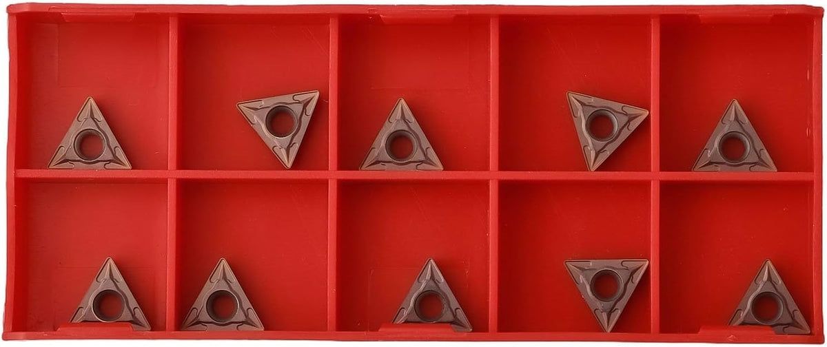 10Pcs TCMT110204 Carbide Turning Inserts for Stainless Steel
