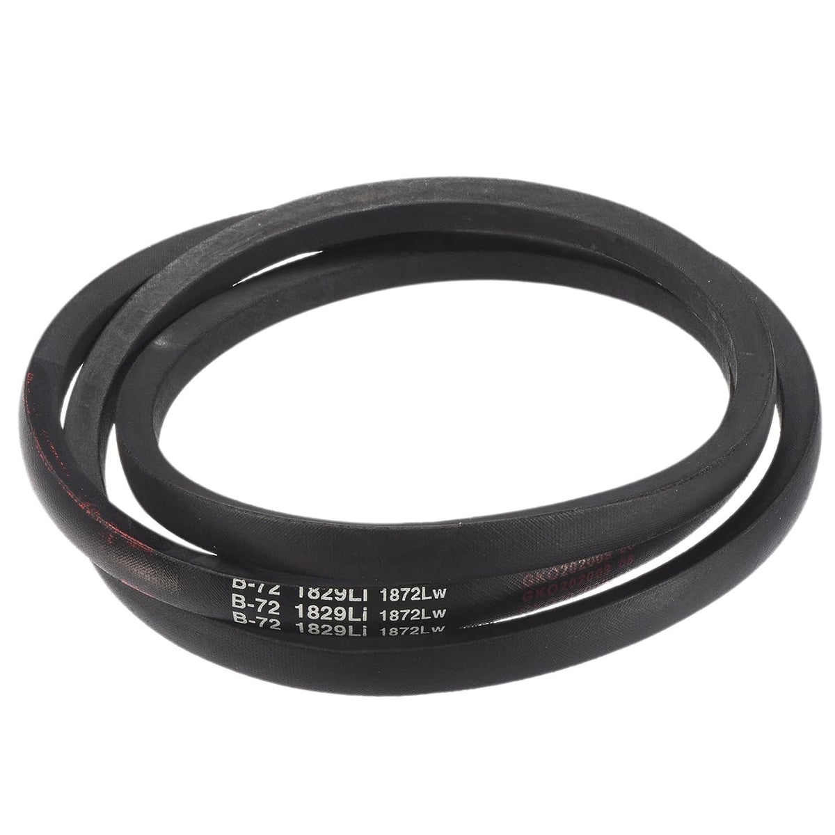 uxcell 3pcs B72 Classic Wrapped V-Belt, 75" Outer Circ B Profile V-Belt