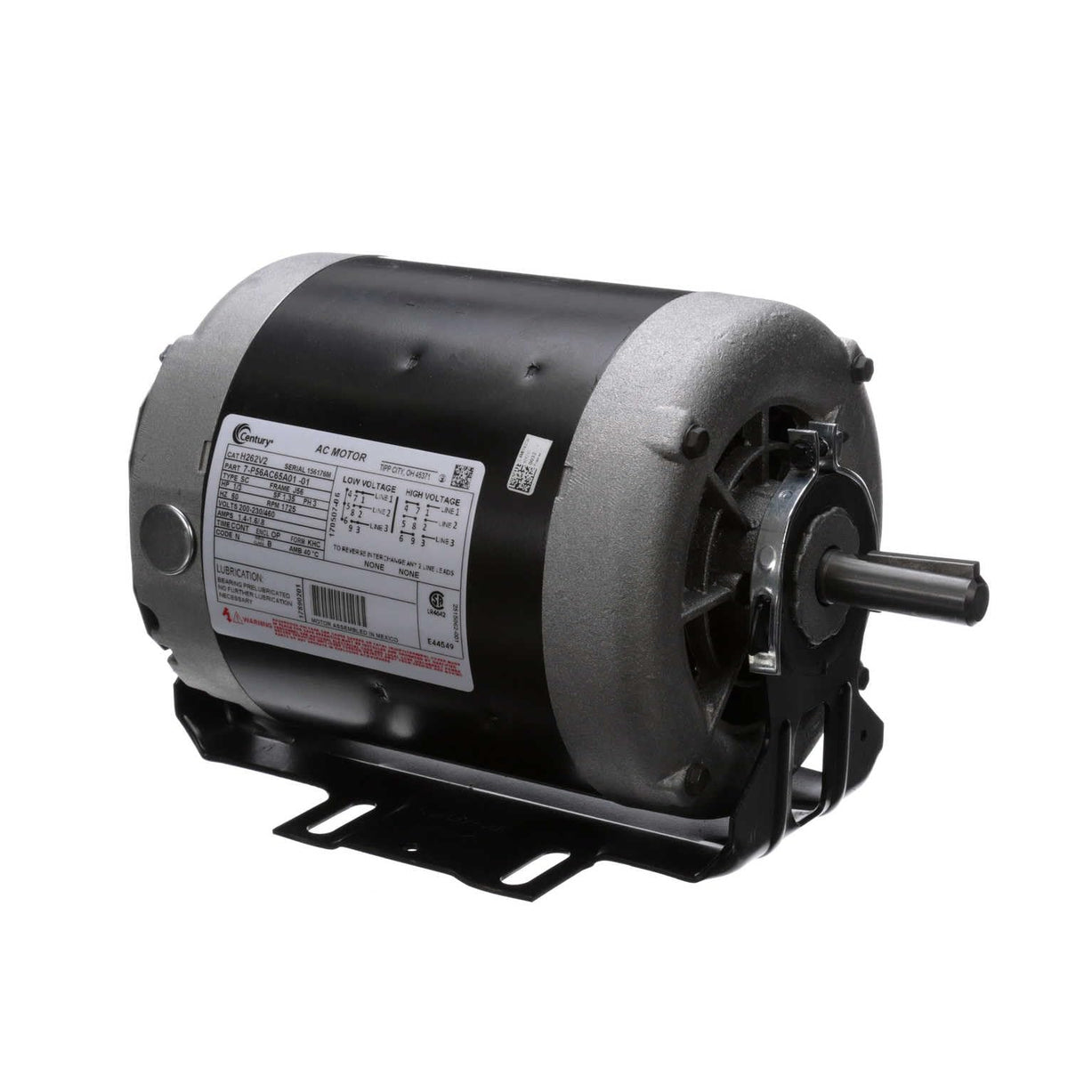 A.O. Smith H262V2 Motor 56FR