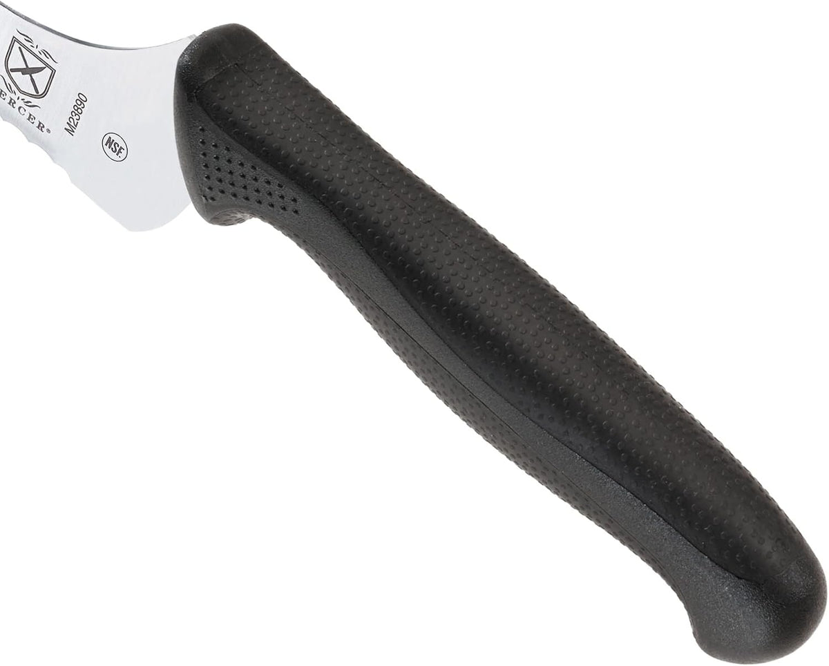 M23890 Millennia Black Handle, 9-Inch Offset Wavy Edge, Bread Knife