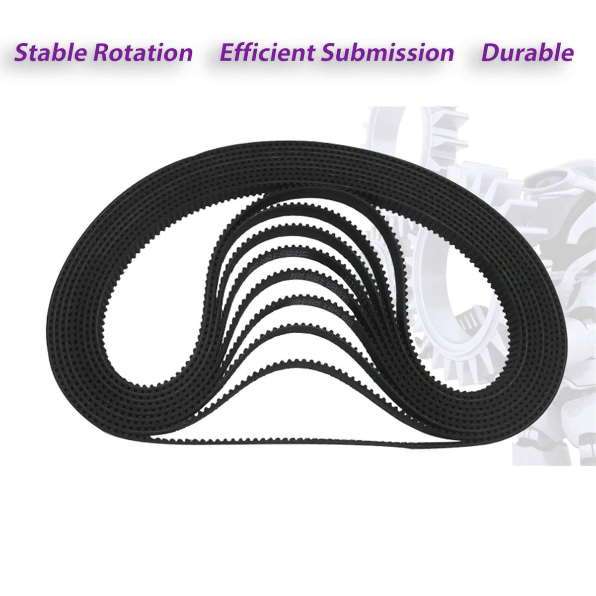 ZHAJNG HTD3M 411 Synchronous Belt 137 Teeth