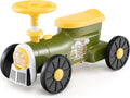 Ride On Push Car, Retro Kids Riding Toy with Steering Wheel, Train Whistle Sound & Under Seat Storage, Foot-to-Floor