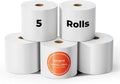 Thermal Paper 3 1/8 x 230ft, 5 Rolls Receipt Paper Work for Star Micronics TSP100 TSP143 Epson 80mm Receipt Printer