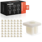 A-Premium 50PCS Radiator Grille Nut Clips Compatible with Chrysler Dodge