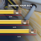 Solid Indoor Wire 12/2 W/G NMB Cable - Yellow (25FT)