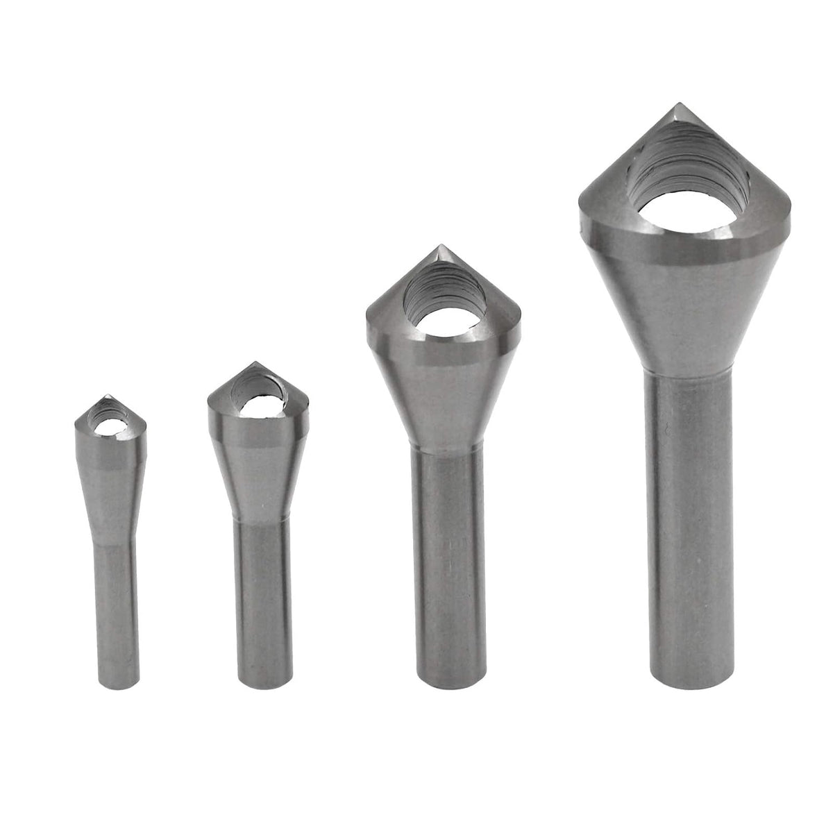 Bonsicoky 4PCS Countersink Chamfer Deburring Tool Set