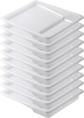 Paint Tray Liner, White Paint Pans Trays, Pan Liners, 9 Inch, 10 pcs