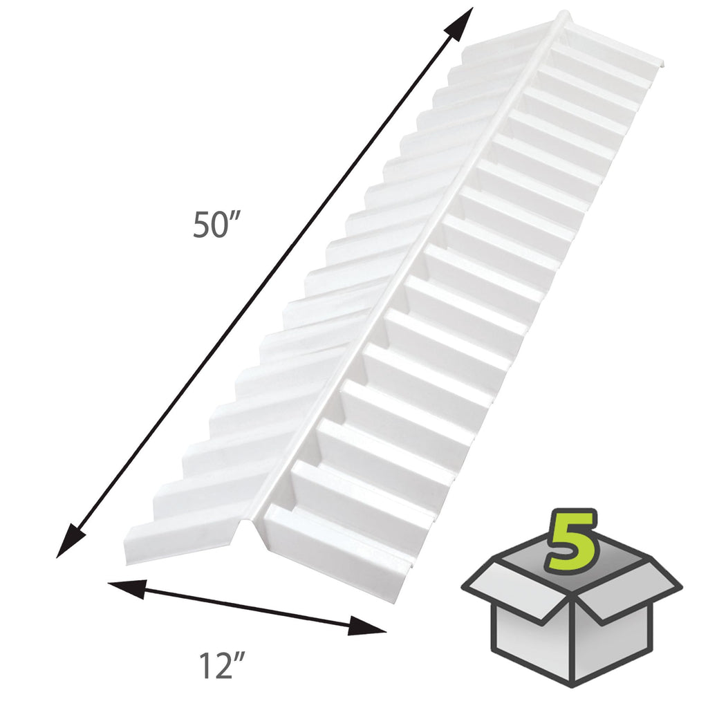 White Opal Ridge Cap 50" (5PK)
