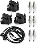 DR39 Ignition Coils & Spark Plug & Wires Kit Fits Buick LaCrosse 3.8L
