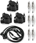 DR39 Ignition Coils & Spark Plug & Wires Kit Fits Buick LaCrosse 3.8L